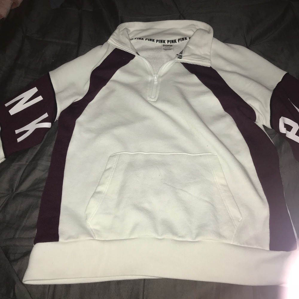 VS Pink half zip!! BRAND NEW!!